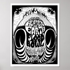 ラブ通りライトサーカスフライヤーラブストリートApr17&18' ポスター