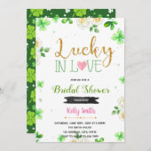 ラブ運が良い 花の招待状 招待状 (正面/裏面)