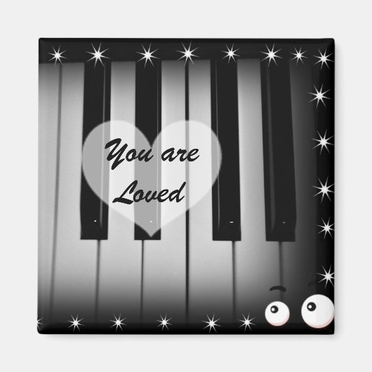 ラブ鍵_ マグネット (正面)