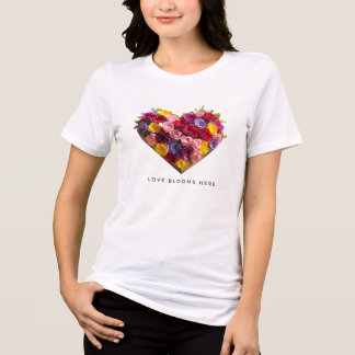ラブ開花はこちら トライブレンドＴシャツ