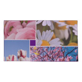 ラブ開花ピローケース 枕カバー (裏面-左)