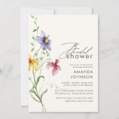 ラブ開花春フローラブライダルシャワー 招待状 (正面)