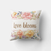 ラブ開花 クッション (裏面)