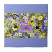 ラブ開花 タイル (正面)