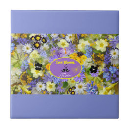 ラブ開花 タイル