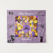 ラブ開花 タペストリー (正面(横))