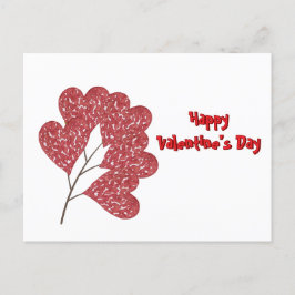 ラブ離れハート シーズンポストカード