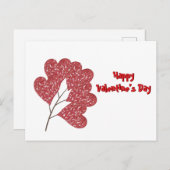 ラブ離れハート シーズンポストカード (正面/裏面)