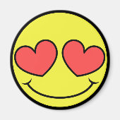 ラブ顔 マグネット (正面)