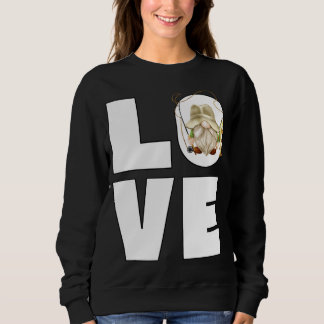 ラブ魚釣りグランドパフィッシャーマンハットマスおもしろいフス スウェットシャツ