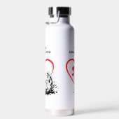 ラブ魚釣り私はキャッチ素晴らしだ ウォーターボトル (右面)