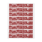 ラブ５ ラップアラウンドラベル (シート)