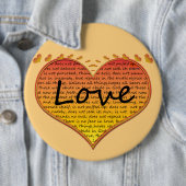 ラブ1コリント13ハート 缶バッジ (インサイチュ)