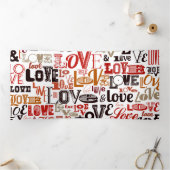 ラブ1 三つ折りクリスマスカード (内部)