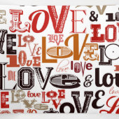 ラブ1 三つ折りクリスマスカード (内部中)