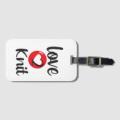 ラブ2ニット ラゲッジタグ (正面横)