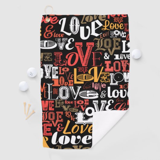 ラブ2 ゴルフタオル (インサイチュ)
