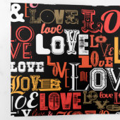 ラブ2 三つ折りクリスマスカード (内部最初)