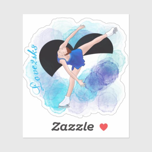 ラブ2sk8 シール (シート)