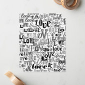 ラブ3 ノートカード (正面/裏面インサイチュ)