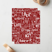 ラブ5 ノートカード (正面/裏面インサイチュ)