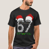 ラブ67 バレンタイン クリスマス ギフト Tシャツ (正面)