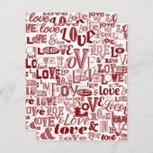 ラブ6 ノートカード (正面/裏面)