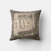 ラブ70のカフェヴィンテージ- Pillow クッション (裏面)