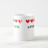 ラブ90カラーマグ コーヒーマグカップ (中央)