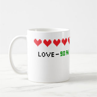 ラブ90カラーマグ コーヒーマグカップ