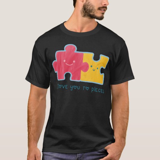 ラブ・アイ・ラブ・ユーオ・ピースガール Tシャツ (正面)