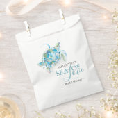 ラブ・アット・ザ・シー ブライダルシャワー フェイバーバッグ (クリップ留めされた状態)