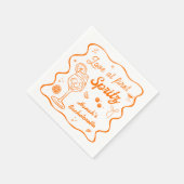 ラブ・アット・ファースト・スプリッツ独身最後の夜 スタンダードカクテルナプキン (角)