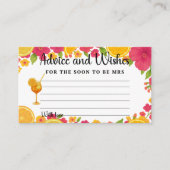 ラブ・アット・ファースト・スプリッツ アドバイスカード｜ブライズシャワー エンクロージャーカード (正面)