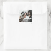 ラブ アンド サンクス オーダーメイド フォト ウェディング スクエアシール (バッグ)