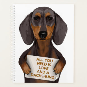 ラブ・アンド・ダクシュント プランナー手帳