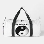 ラブ・アンド・ピース ダッフルバッグ (裏面)