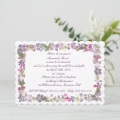 ラブ アンド ラベンダー 招待状 (スタンド正面)