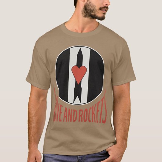 ラブ・アンド・ロケッツ Tシャツ (正面)