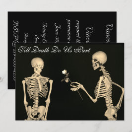 ラブ・ア・スケルトン ウェディング・招待状 招待状