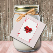 ラブ・ア・デュ・カップルシャワーのお礼 フェイバータグ