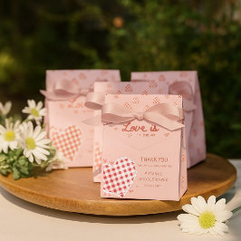 ラブ・イズ・イン・ザ・エア バレンタインデーのブライダルシャワー フェイバーボックス