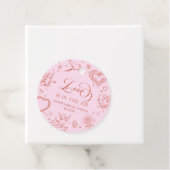 ラブ・イズ・イン・ザ・エア バレンタインデー ブライダルシャワー フェイバータグ (インサイチュ)