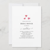 ラブ・イズ・イン・ザ・エア ブライダルシャワー 招待状 (裏面)