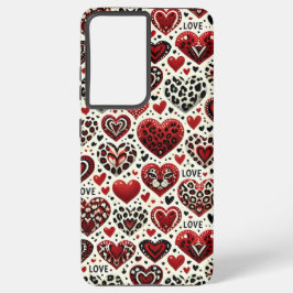 ラブ イズ イン ザ エア SAMSUNG GALAXY S21+ケース