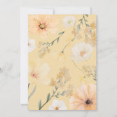 ラブ・イズ・イン・ブルーム ウェディングシャワー 招待状 (裏面)