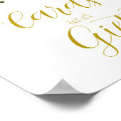 ラブ イズ イン ブルーム カードとギフト サイン (角)