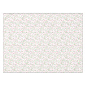 ラブ イズ イン ブルーム ピンク フローラル ブライダル シャワー テーブルクロス (正面(横))