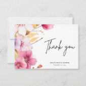 ラブ イズ イン ブルーム ブライズ シャワー サンキューカード (正面)