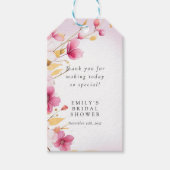 ラブ イズ イン ブルーム ブライダル シャワー ギフトタグ (正面)